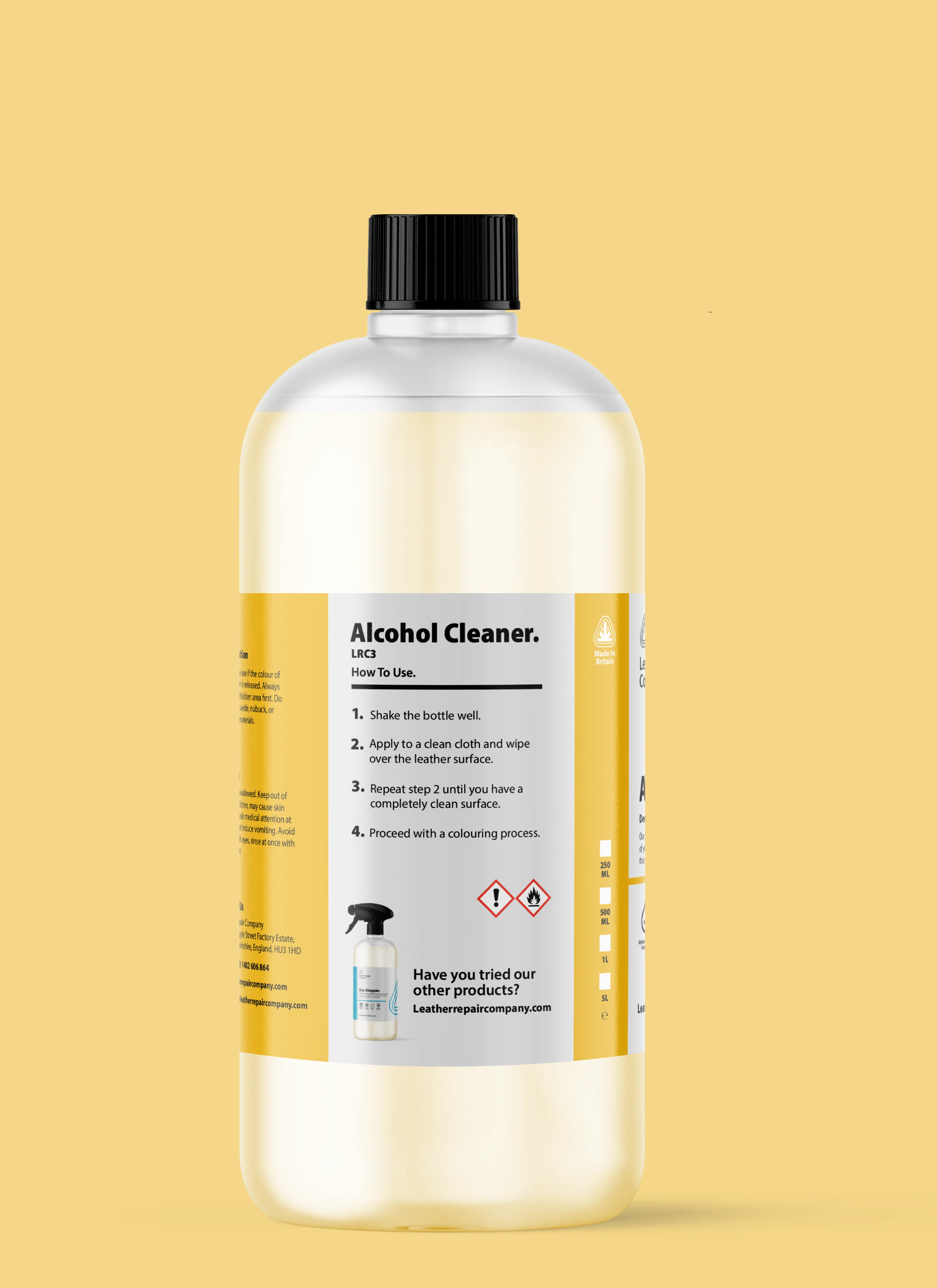 Alcohol Cleaner - Removes Grease and Grime LRC3 - Image 2