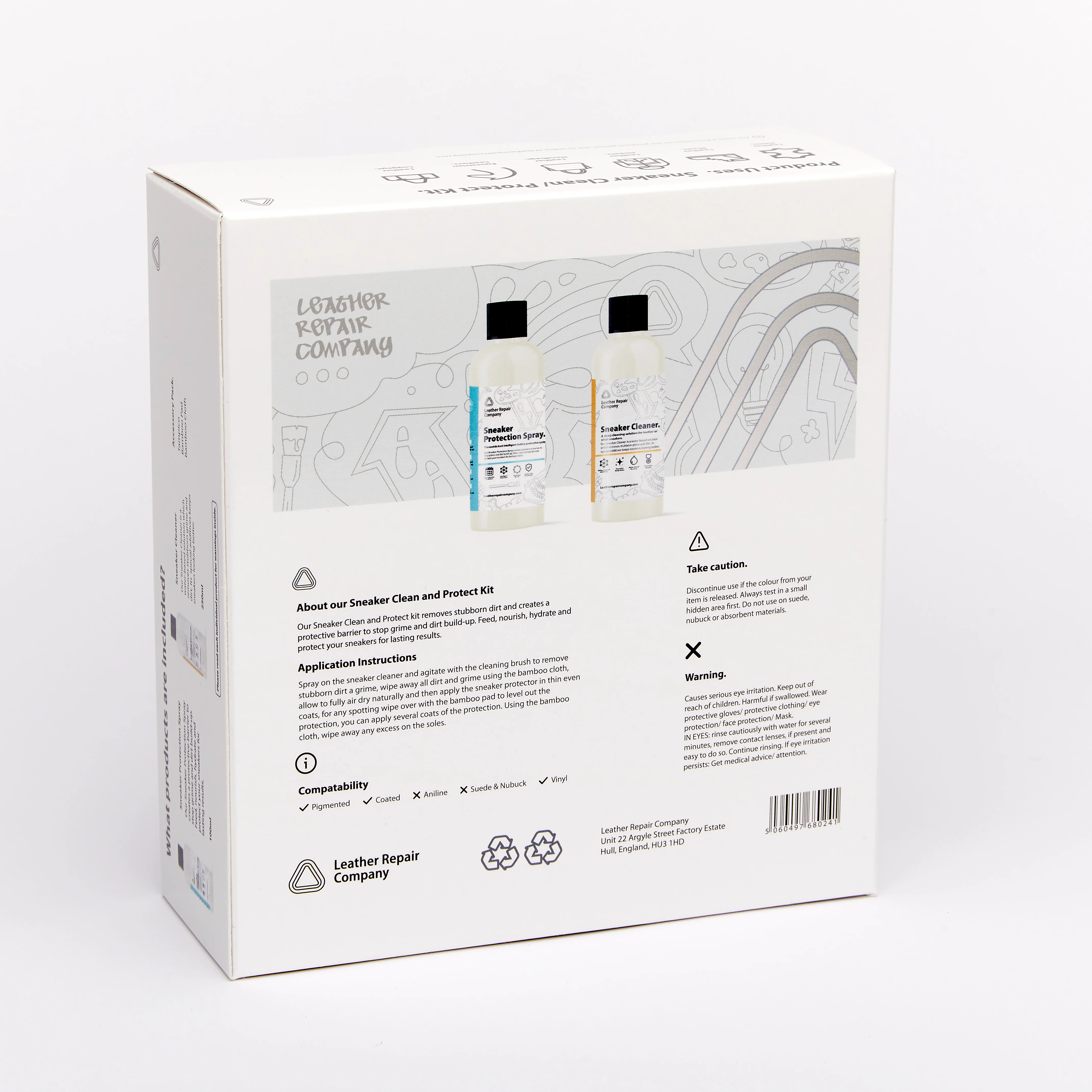 Canvas Sneaker Cleaning & Protection Kit - Image 2