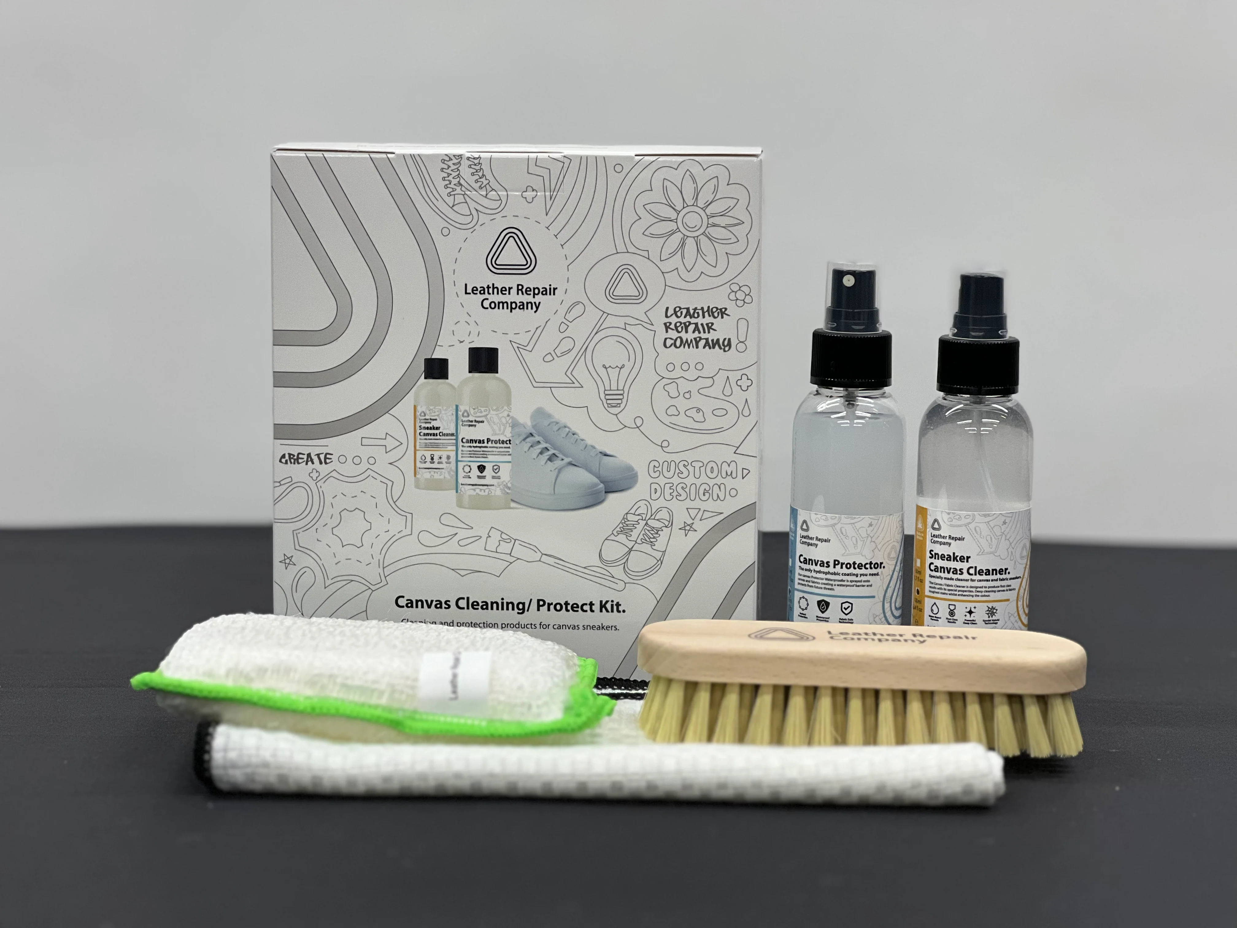 Canvas Sneaker Cleaning & Protection Kit - Image 3