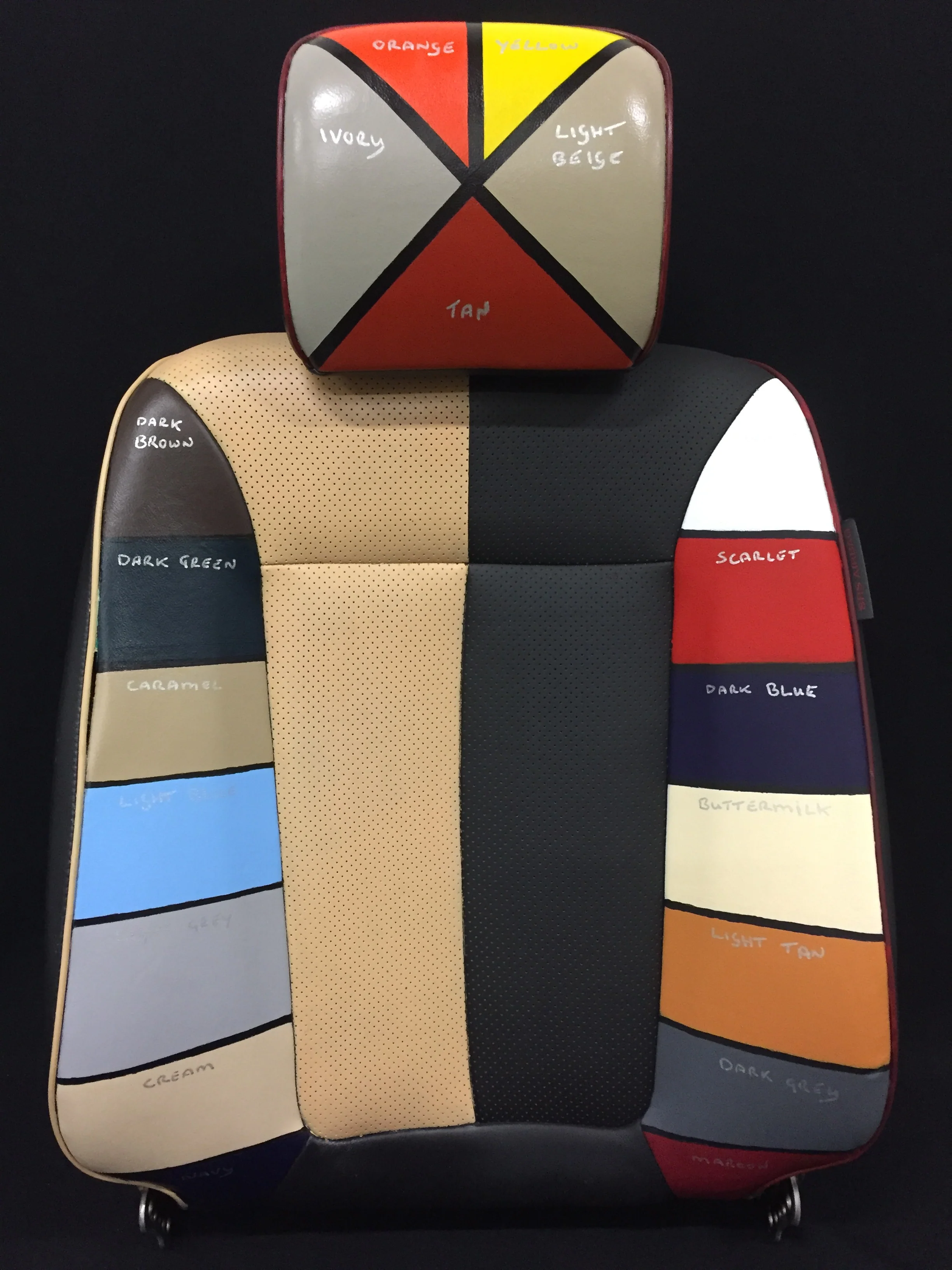 Leather & Vinyl Colour Dye Repair / Restoration Kit - Image 13