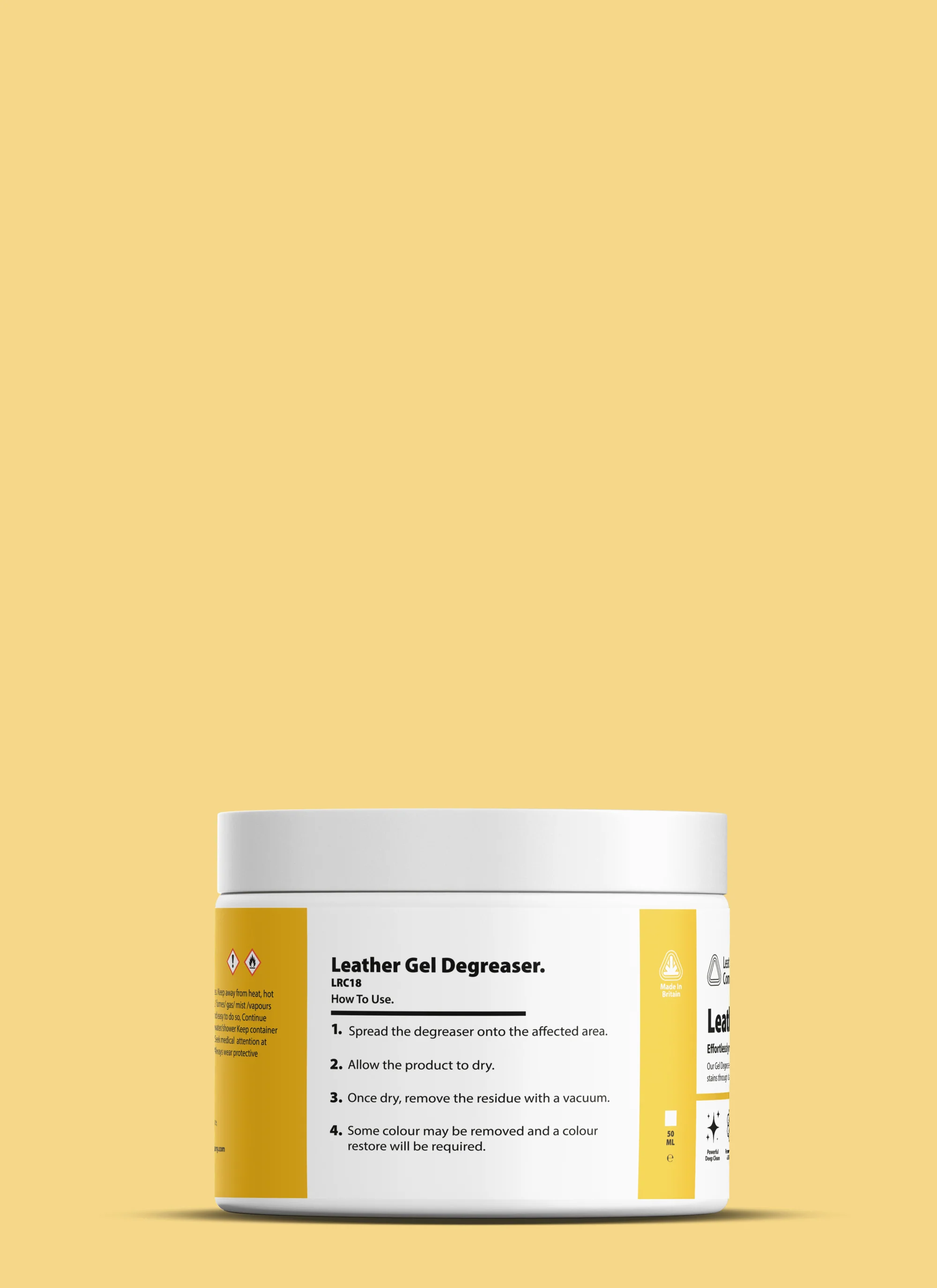 Leather Gel Degreaser LRC18 - Image 2