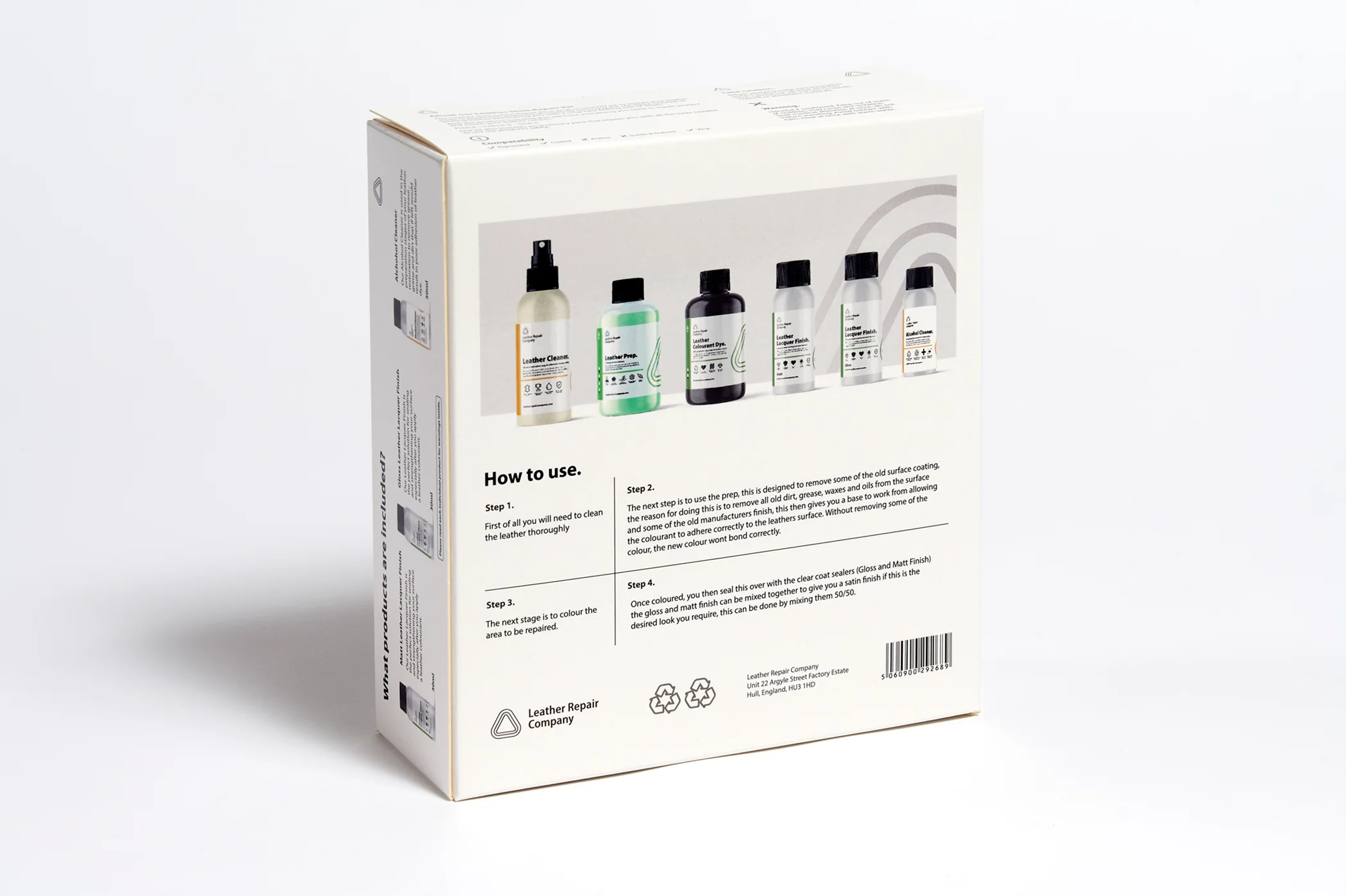 Leather Shoe Recycle and Colour Repair Kit (Trade) - Image 2