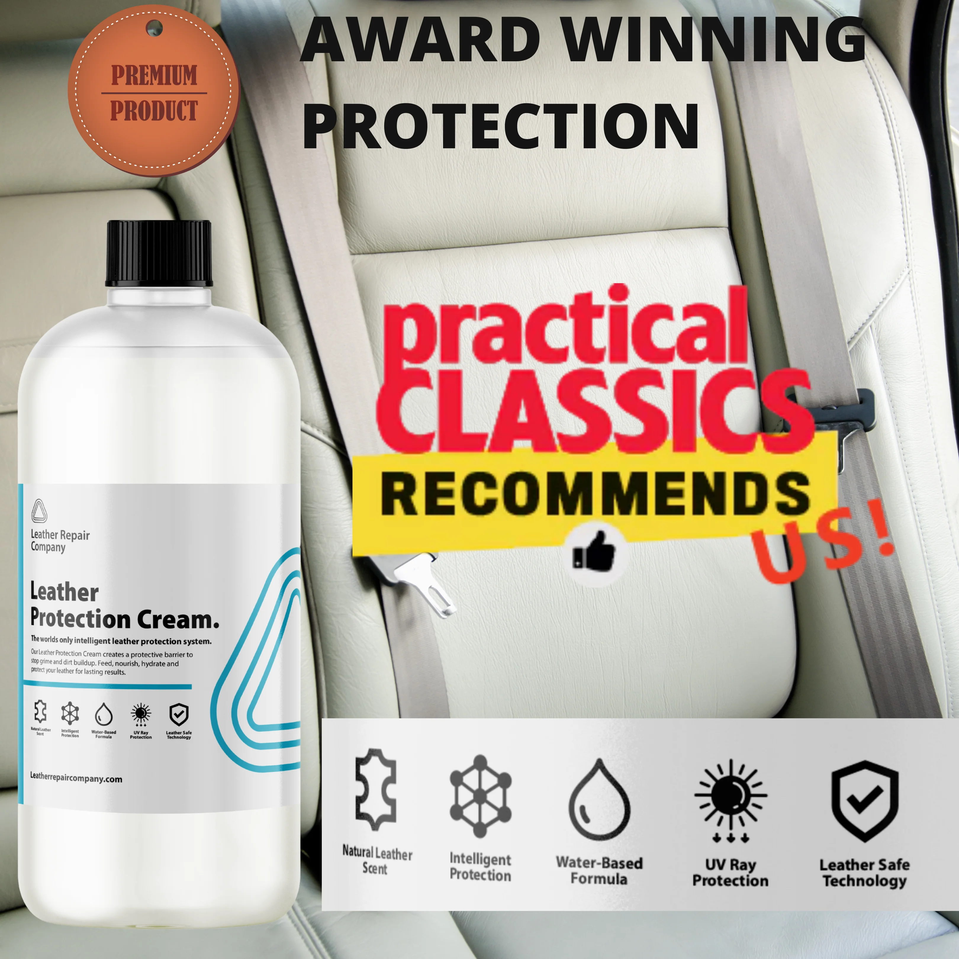 LRC4 Premium Leather Protection Cream – Nourishes, Conditions & Protects Leather - Image 3
