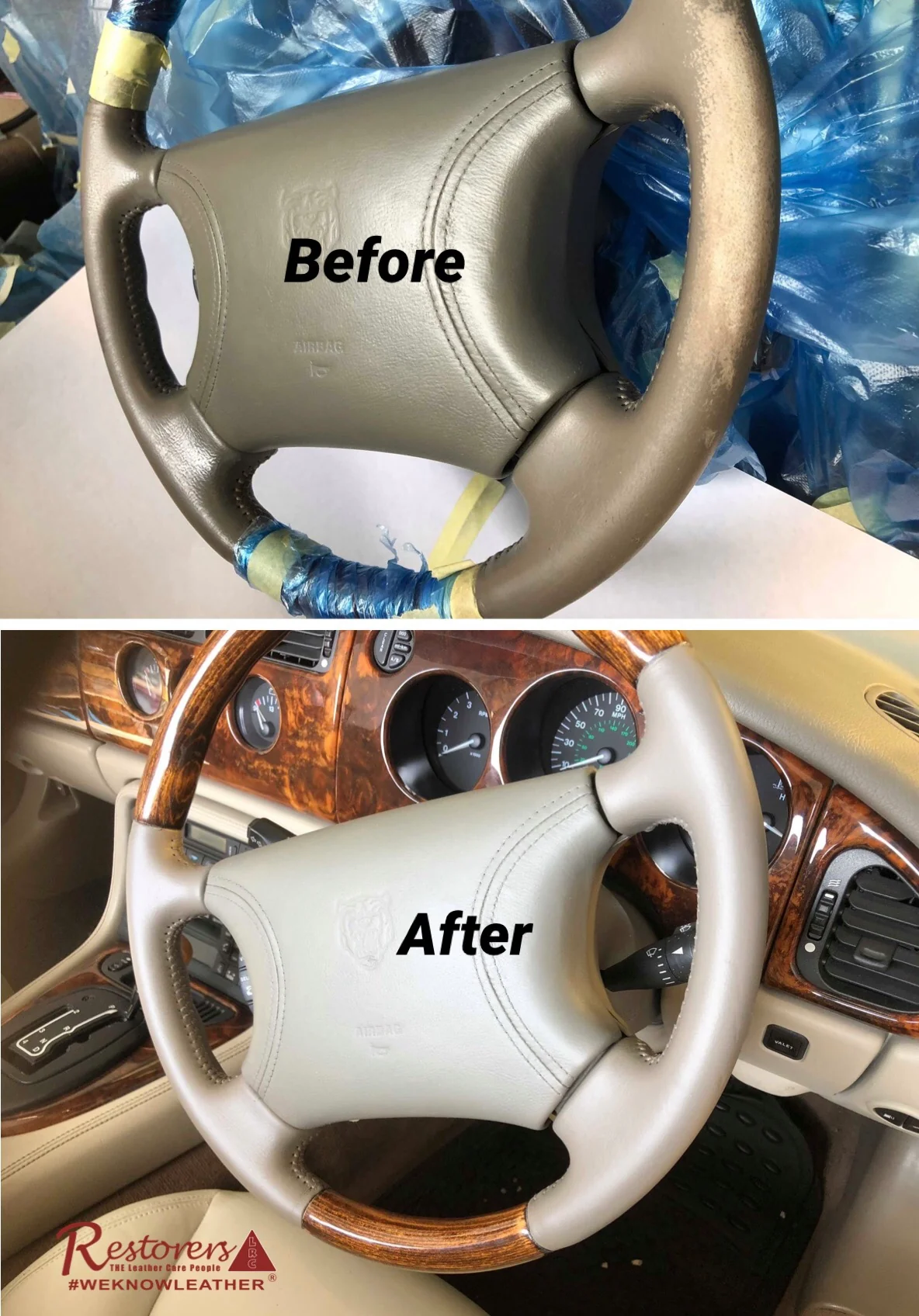 Leather Steering Wheel & Leather Scuff Repair Kit - Image 26