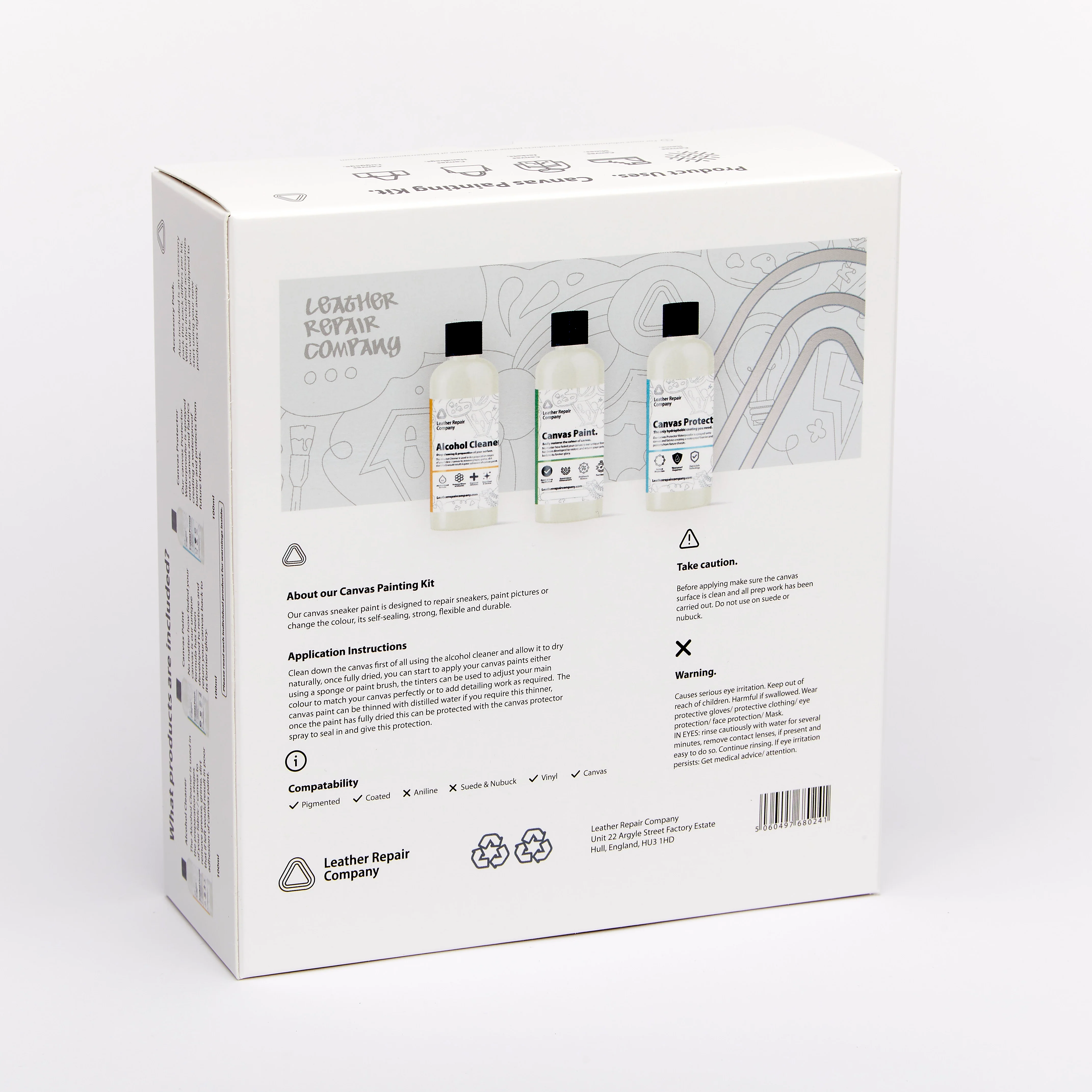 Ultimate Canvas Sneaker Painting Kit - Image 2